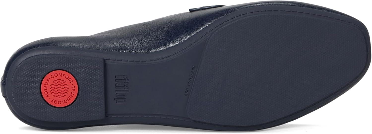 image:imageFitFlop Womens Delicato Soft Leather LoafersMidnight Navy