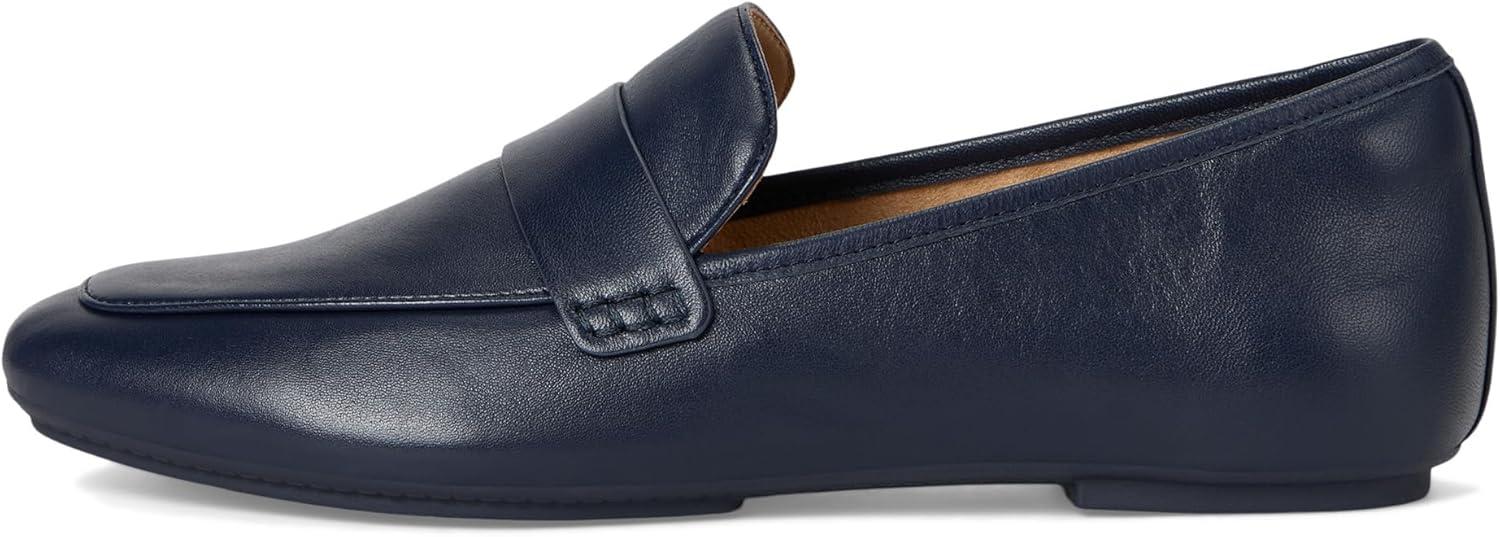 image:imageFitFlop Womens Delicato Soft Leather LoafersMidnight Navy