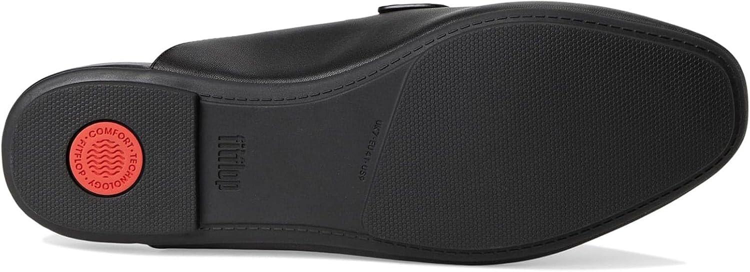image:imageFitFlop Womens Delicato Soft Leather MulesBlack