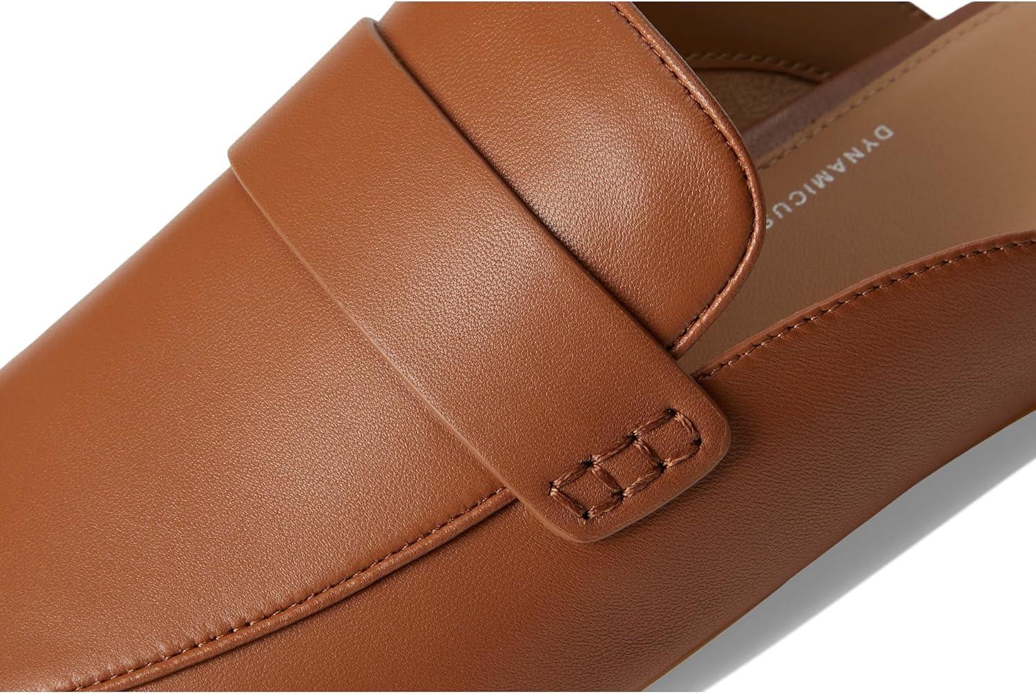 image:imageFitFlop Womens Delicato Soft Leather MulesDeep Tan