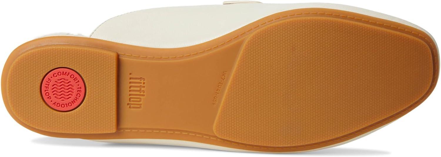 image:imageFitFlop Womens Delicato Soft Leather MulesParis Beige