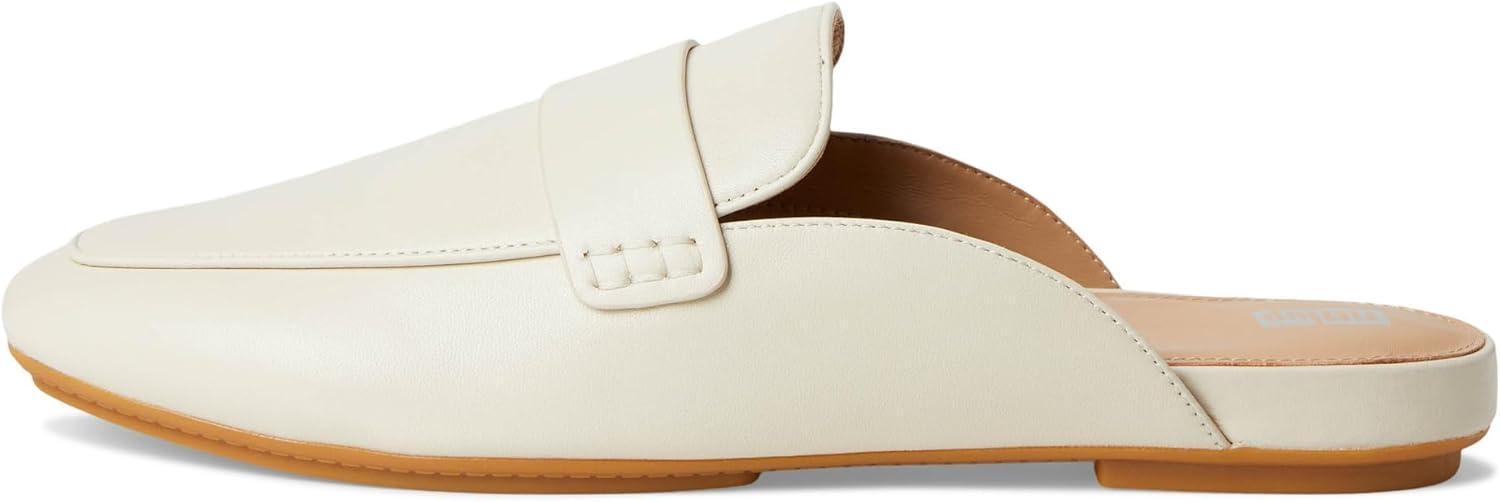 image:imageFitFlop Womens Delicato Soft Leather MulesParis Beige
