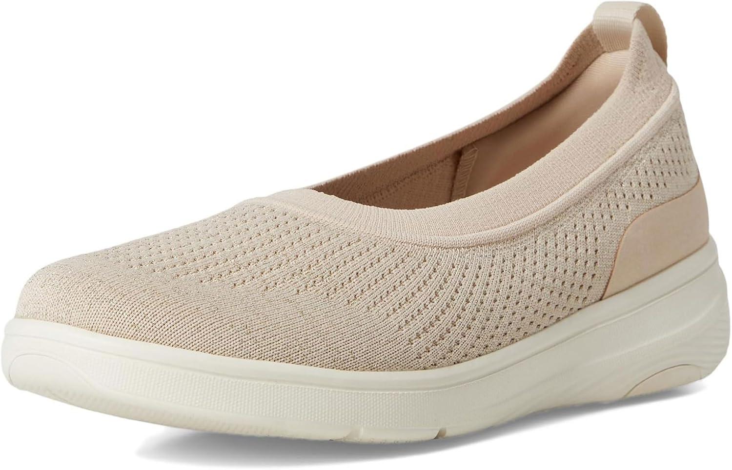 image:imageFitFlop Womens Superq Knit Slipons SneakerStone BeigePlatino