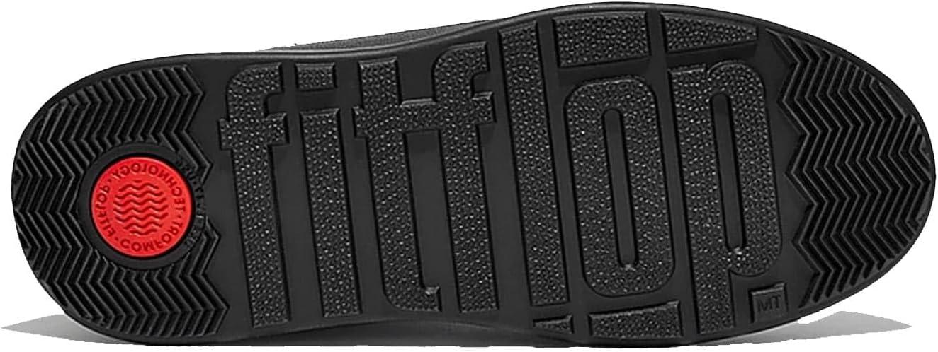 image:imageFitFlop womens Fmode Suede Flatform Chelsea Boots 2tone ElasticAll Black