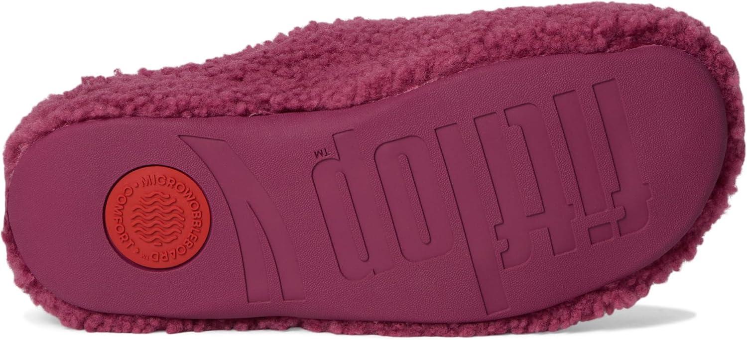 image:imageFitFlop womens Shuv Curlyshearling ClogsRuby
