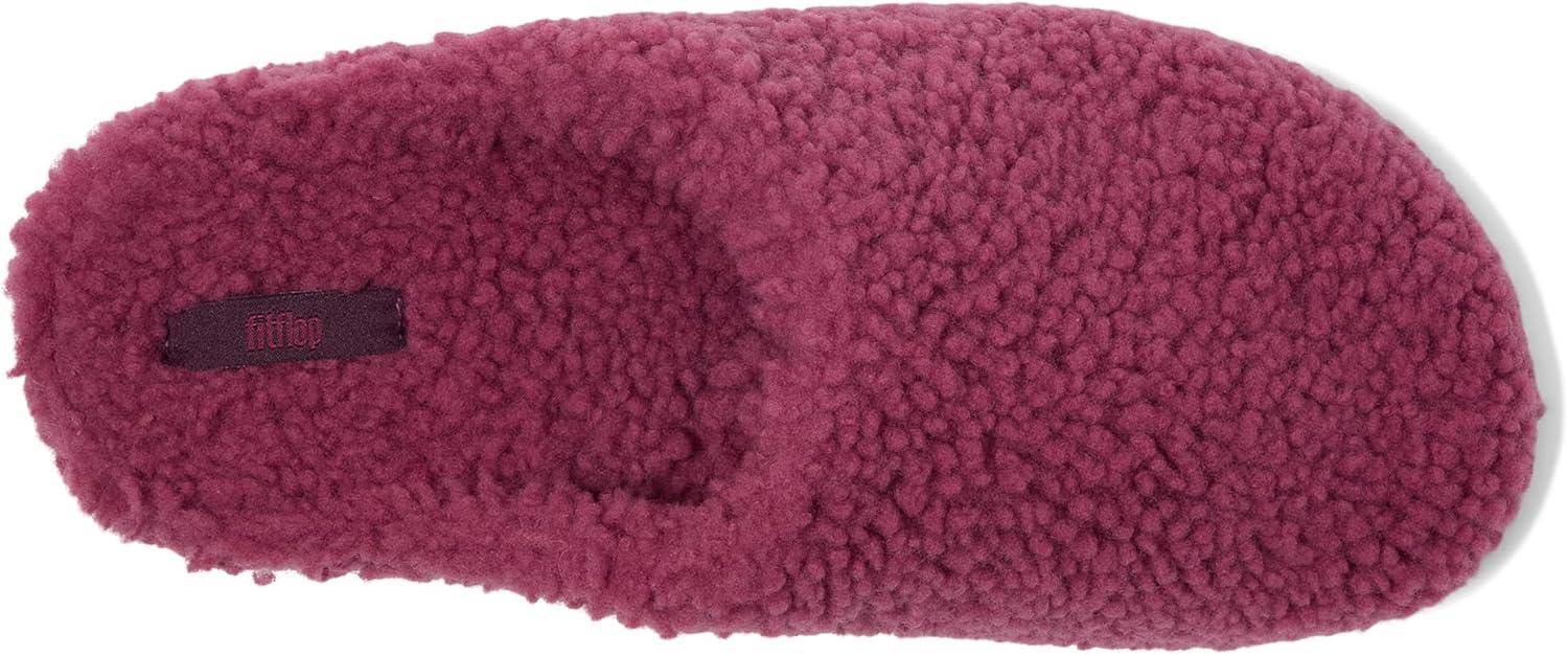image:imageFitFlop womens Shuv Curlyshearling ClogsRuby