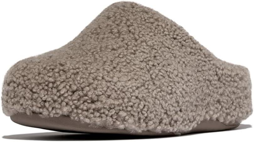 image:imageFitFlop womens Shuv Curlyshearling ClogsTaupe