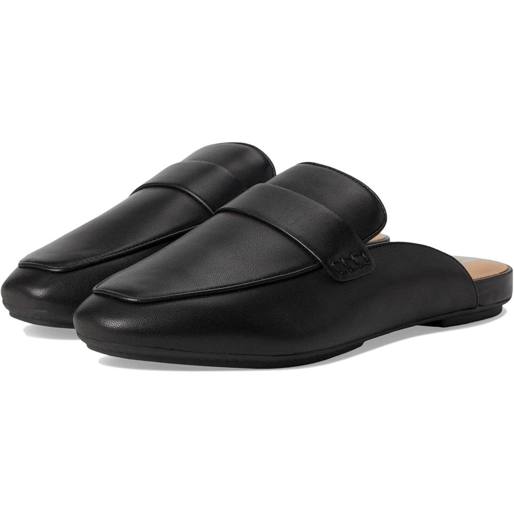 image:imageFitFlop Womens Delicato Soft Leather MulesBlack