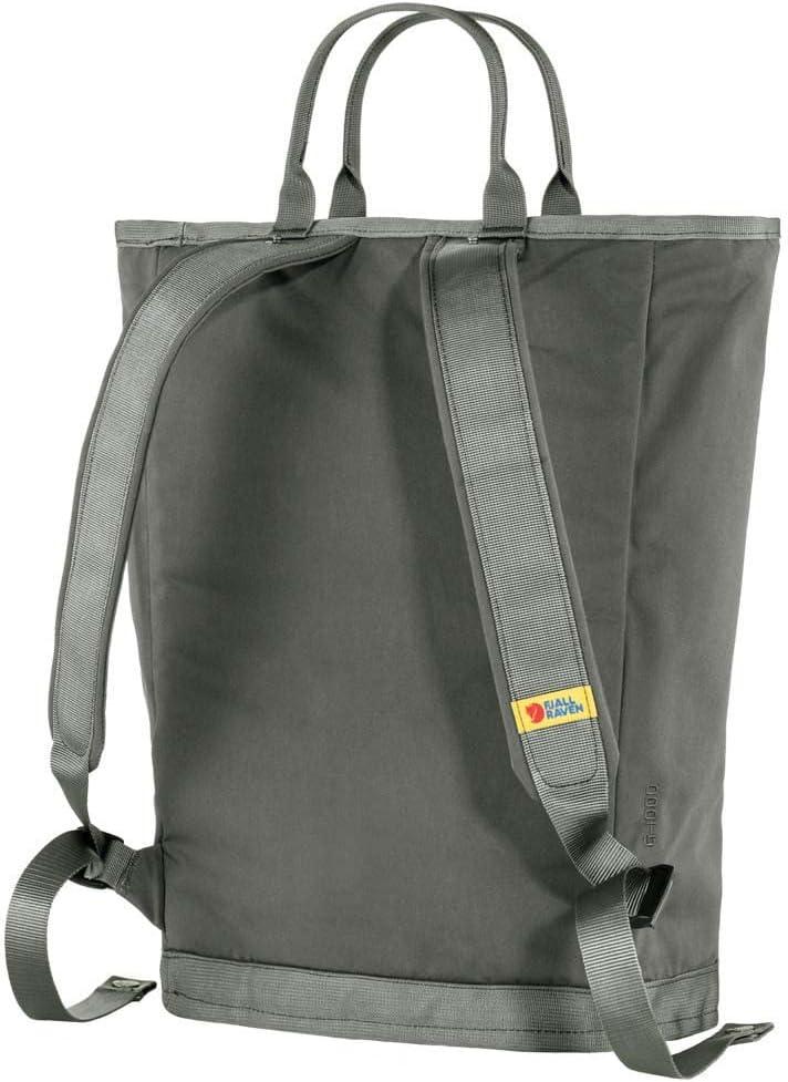 image:imageFjallraven Vardag Totepack Top Handles DualZip Closure and Lightly Padded Shoulder StrapsBasalt