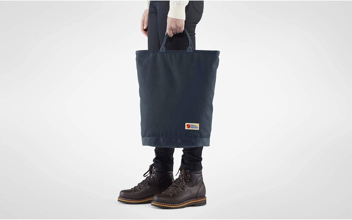 image:imageFjallraven Vardag Totepack Top Handles DualZip Closure and Lightly Padded Shoulder StrapsStorm