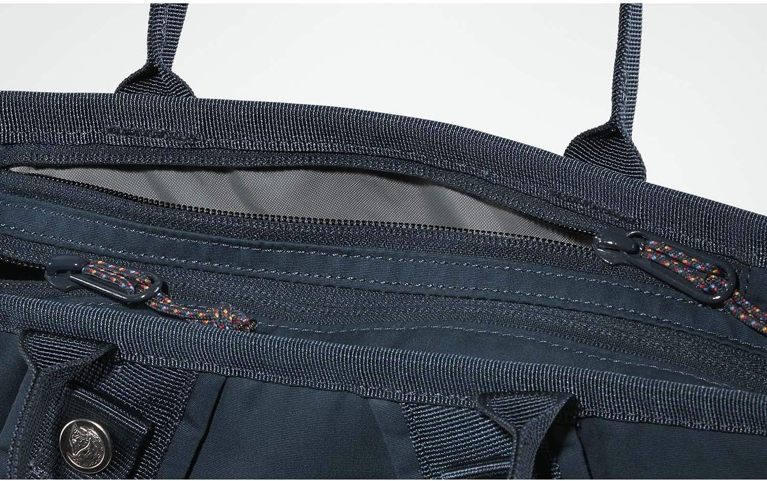 image:imageFjallraven Vardag Totepack Top Handles DualZip Closure and Lightly Padded Shoulder StrapsStorm
