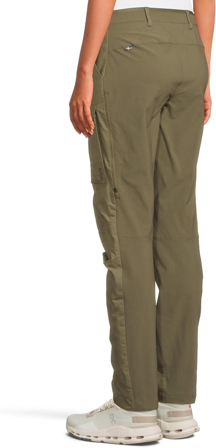 image:imageFjllrven Womens Abisko Hybrid Trail Trousers WLaurel Green