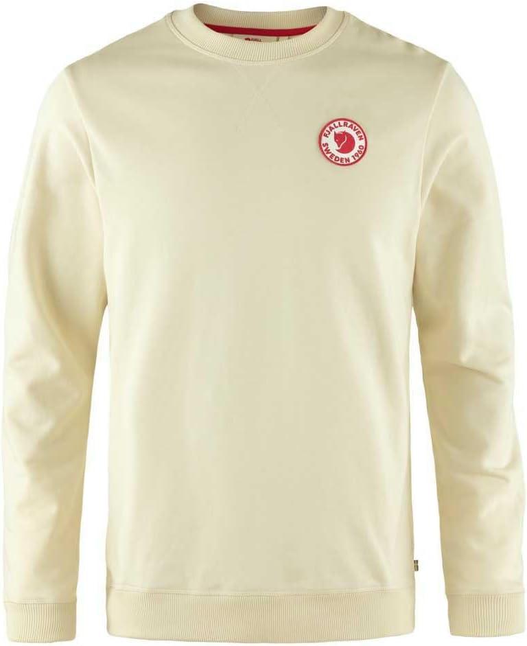 image:imageFjllrven unisexadult 1960 Logo Badge SweaterChalk White