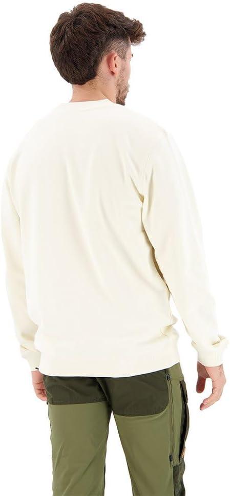 image:imageFjllrven unisexadult 1960 Logo Badge SweaterChalk White