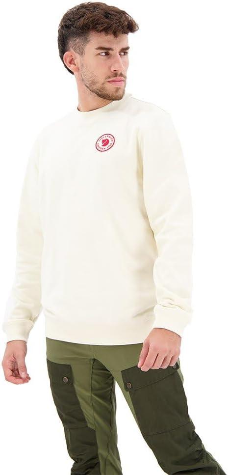 image:imageFjllrven unisexadult 1960 Logo Badge SweaterChalk White
