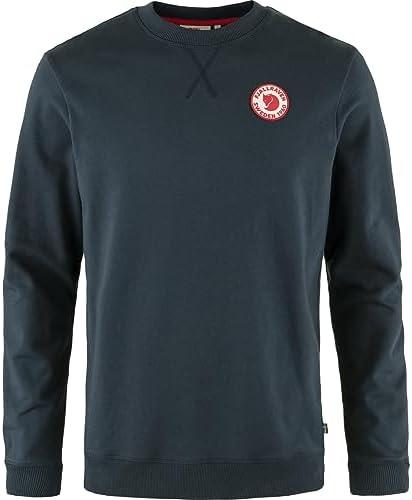 image:imageFjllrven unisexadult 1960 Logo Badge SweaterDark Navy