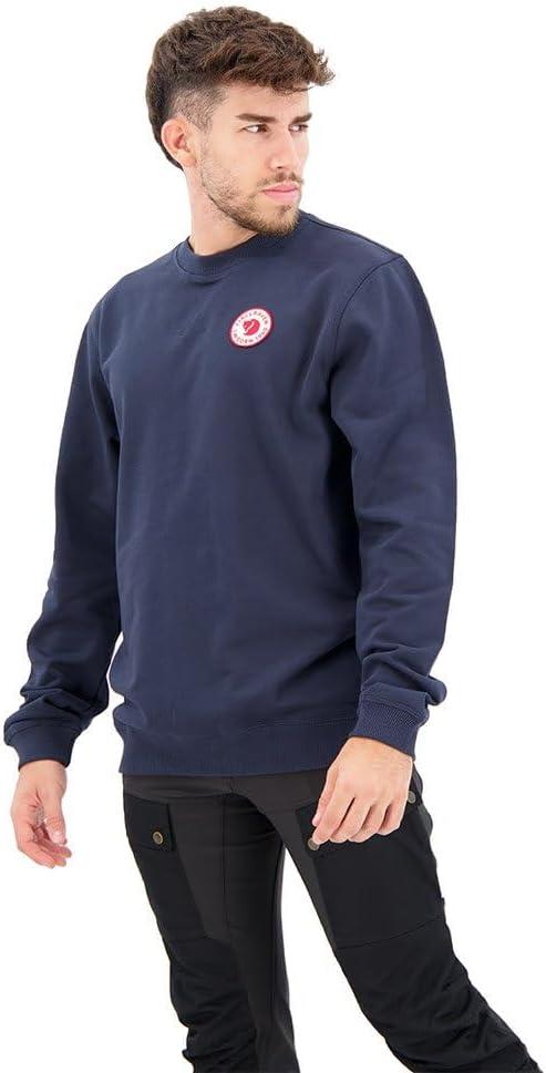 image:imageFjllrven unisexadult 1960 Logo Badge SweaterDark Navy