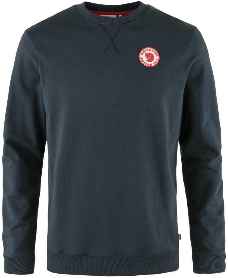 image:imageFjllrven unisexadult 1960 Logo Badge SweaterDark Navy
