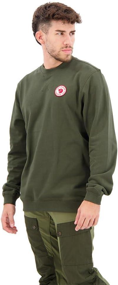 image:imageFjllrven unisexadult 1960 Logo Badge SweaterDeep Forest