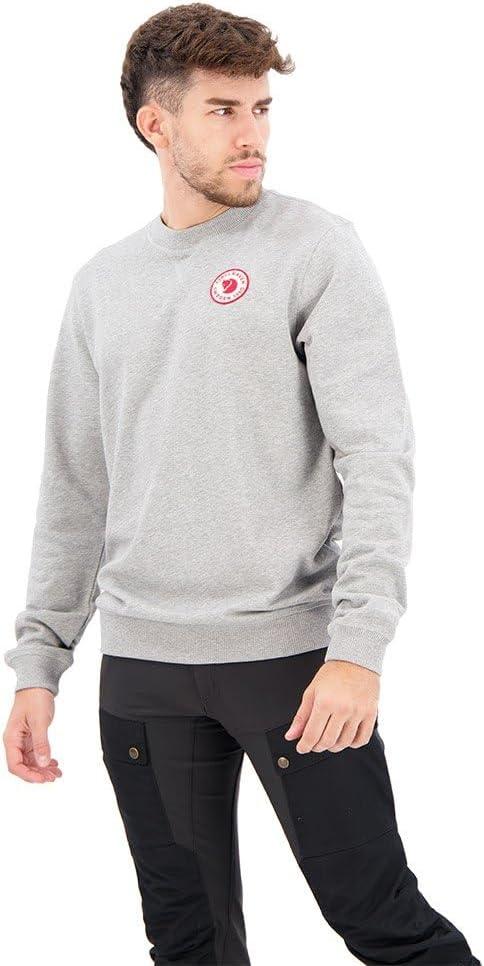 image:imageFjllrven unisexadult 1960 Logo Badge SweaterGreyMelange
