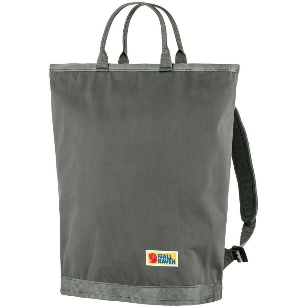 image:imageFjallraven Vardag Totepack Top Handles DualZip Closure and Lightly Padded Shoulder StrapsBasalt