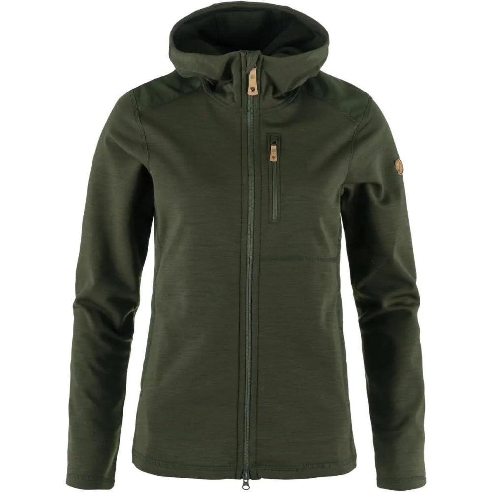 image:imageFjllrven Keb Fleece HoodieDeep Forest