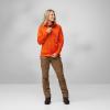 Fjällräven Abisko Grid Women’s Fleece Hoodie(Breeze Blue)