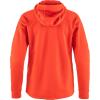 Fjällräven Abisko Grid Women’s Fleece Hoodie(Flame Orange)