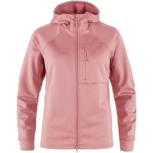 Fjällräven Abisko Grid Women’s Fleece Hoodie(Dusty Rose)
