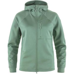 Fjällräven Abisko Grid Women’s Fleece Hoodie(Patina Green)