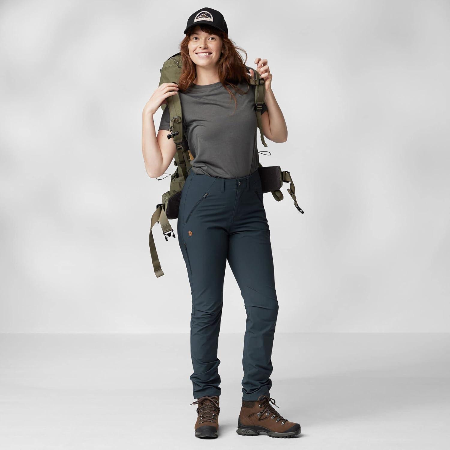 image:imageFjallraven Abisko Trail Stretch Trousers WomensDark Navy