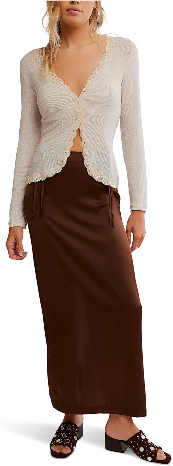 image:imageFree People Womens Big Love Rib CardiOatmeal Heather