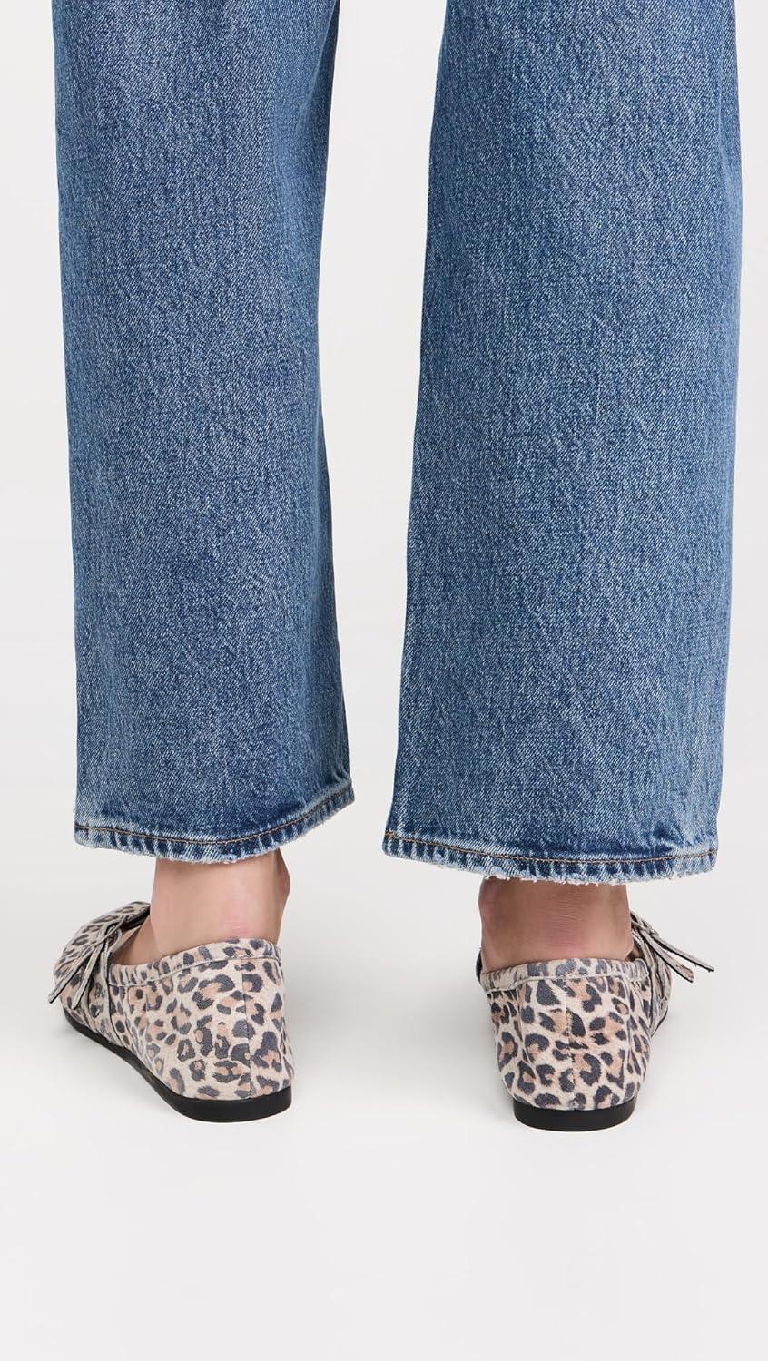 image:imageFree People Womens Gemini Ballet FlatLeopard Suede