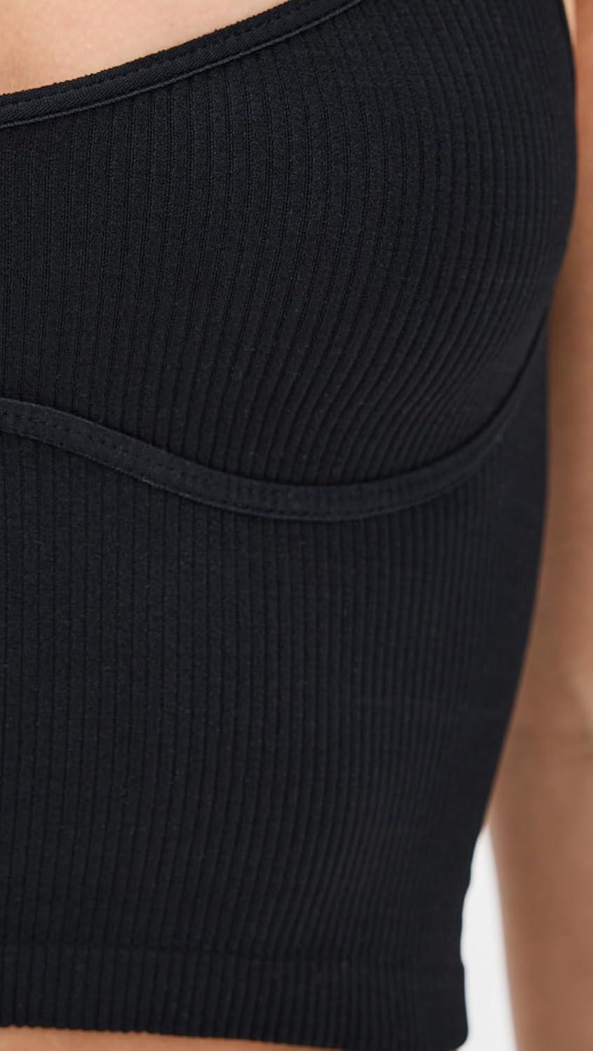 image:imageFree People Womens Meg Seamless CropBlack
