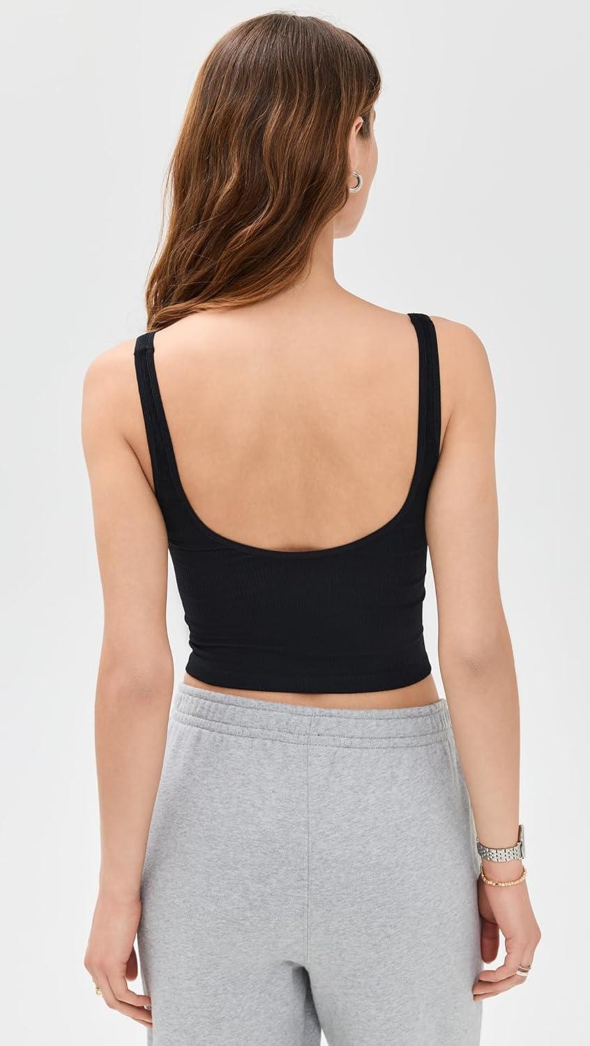 image:imageFree People Womens Meg Seamless CropBlack