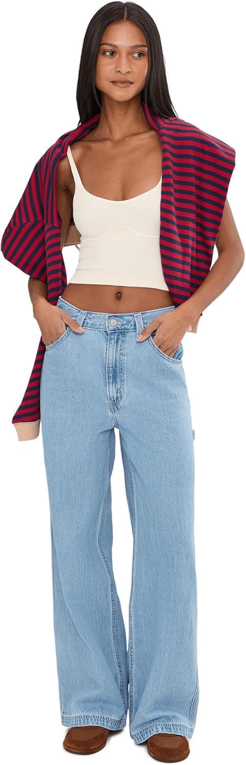 image:imageFree People Womens Meg Seamless CropIvory