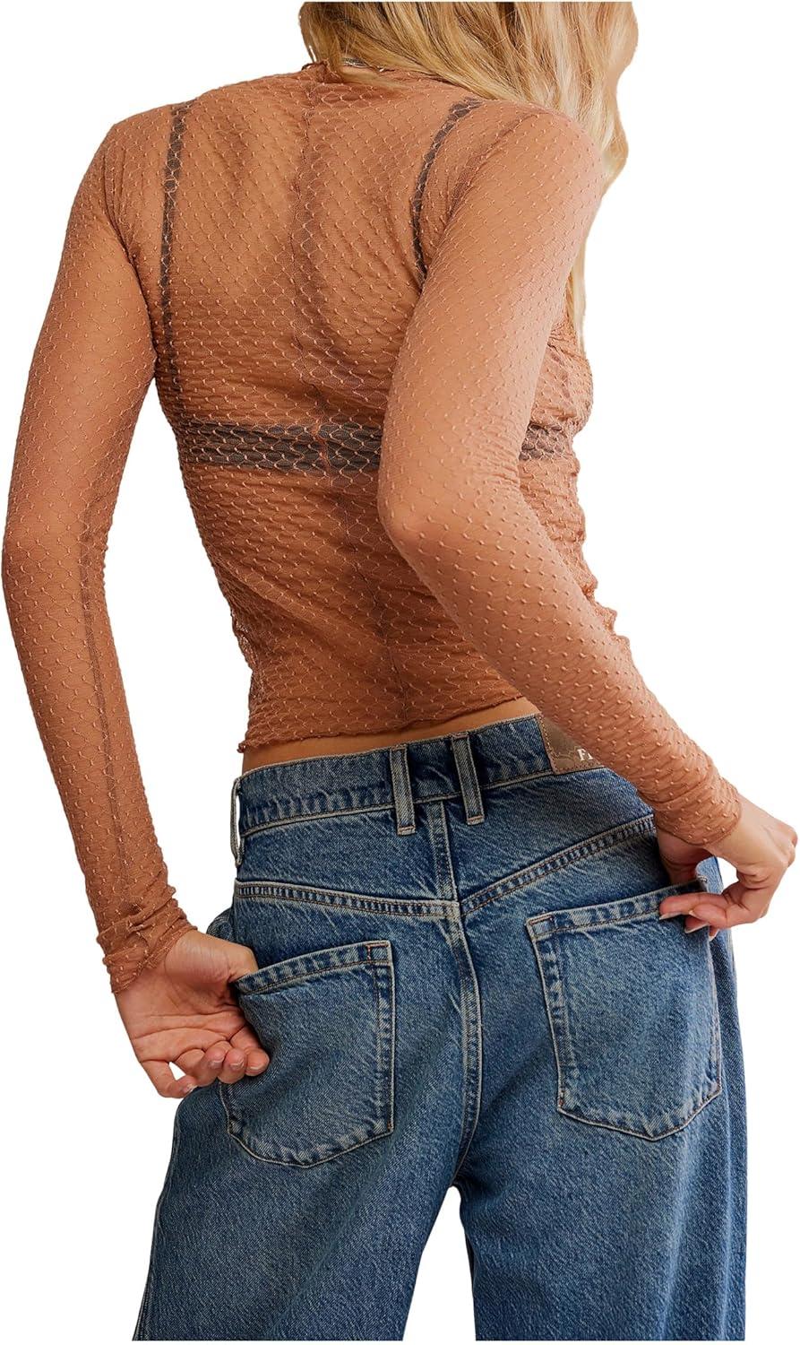 image:imageFree People Womens Minding My Business TopSoft Wood