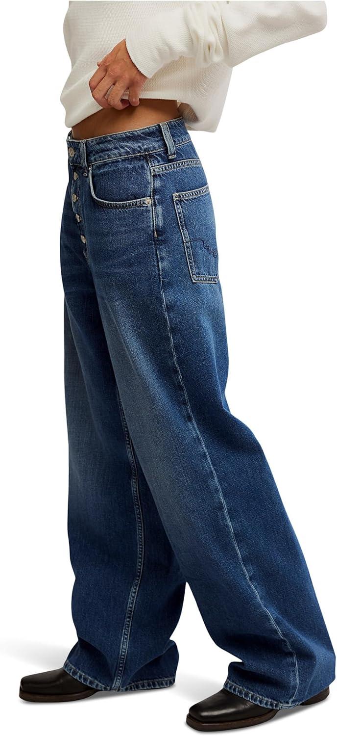 image:imageFree People Womens Nia Boyfriend JeansIn Too Deep