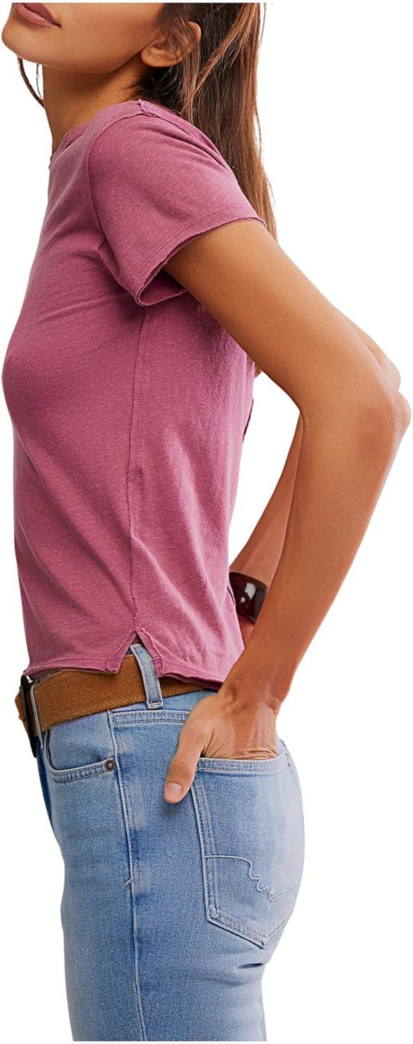 image:imageFree People Womens Nova TeeCrushed Berry