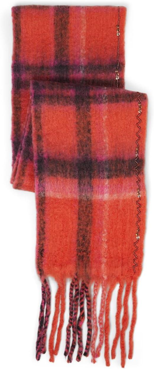 image:imageFree People womens Highland Plaid Skinny ScaPink Combo