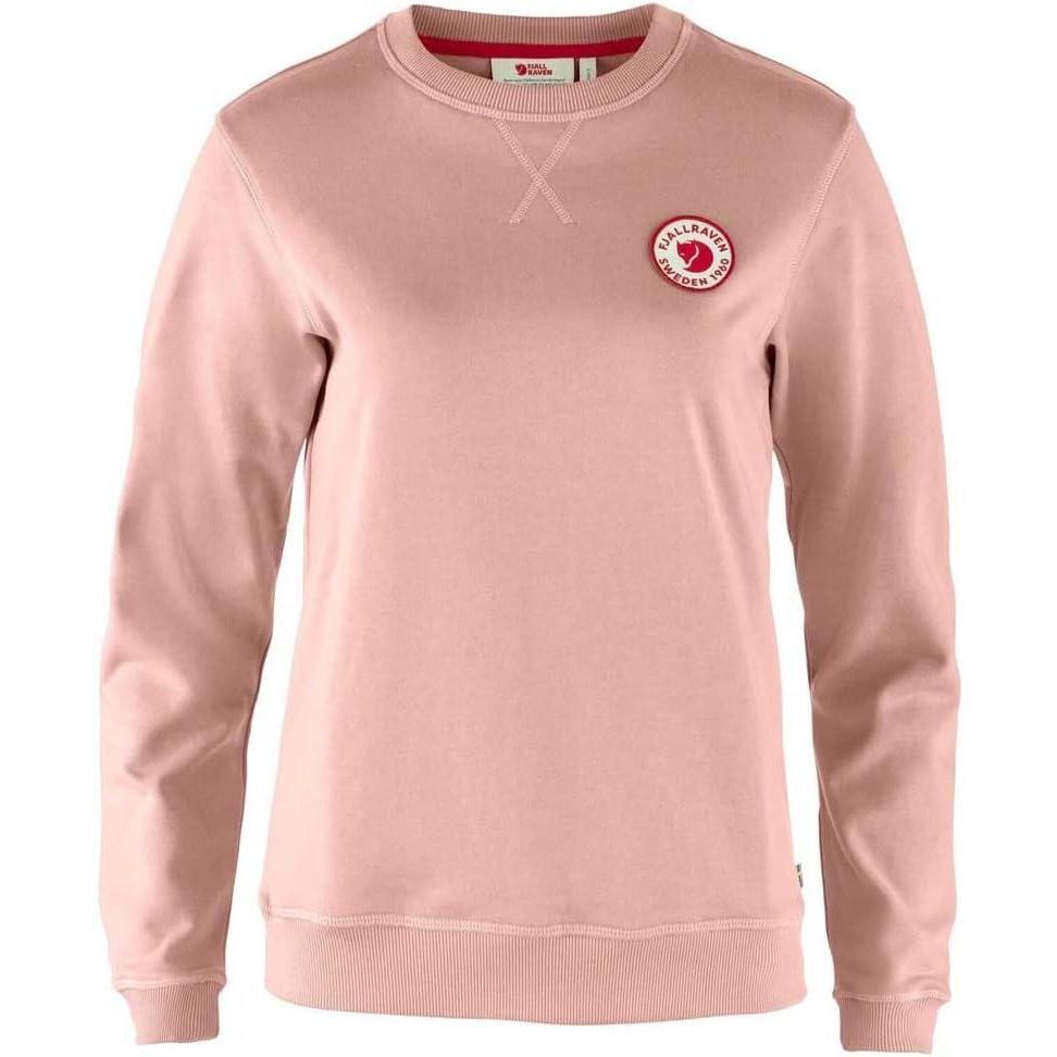 image:imageFjllrven Womens 1960 Logo Badge SweaterChalk Rose