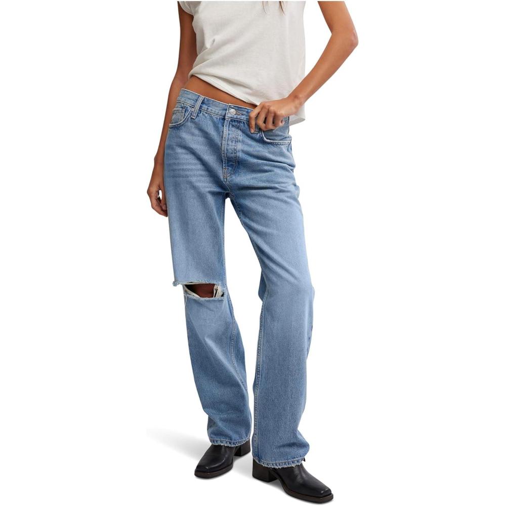 image:imageFree People Womens We The Free Holly Bootcut JeansCambridge