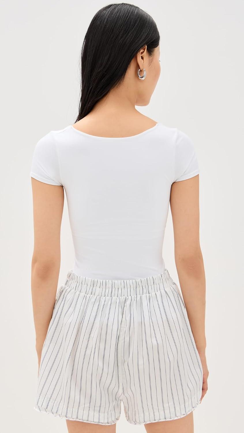 image:imageFree People Womens Clean Lines Baby TeeWhite