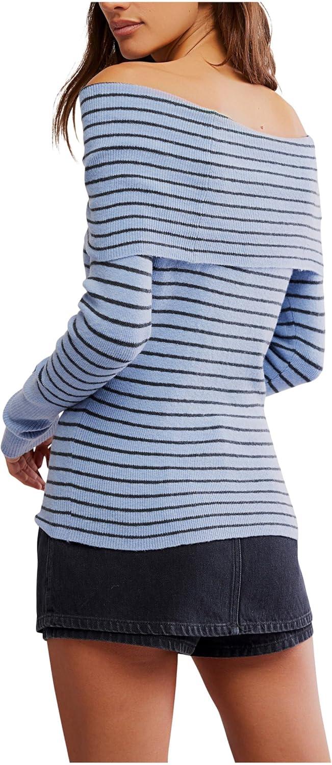 image:imageFree People Womens Evergreen Sweater Peri Combo