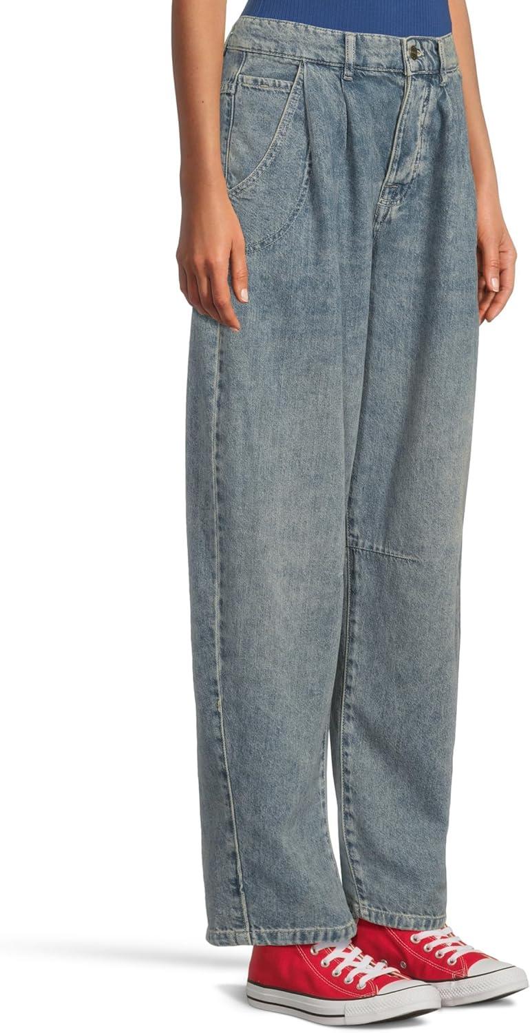 image:imageFree People Womens Heartland Baggy JeansCreekstone
