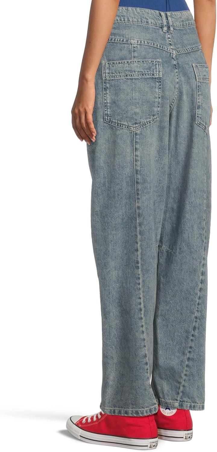 image:imageFree People Womens Heartland Baggy JeansCreekstone
