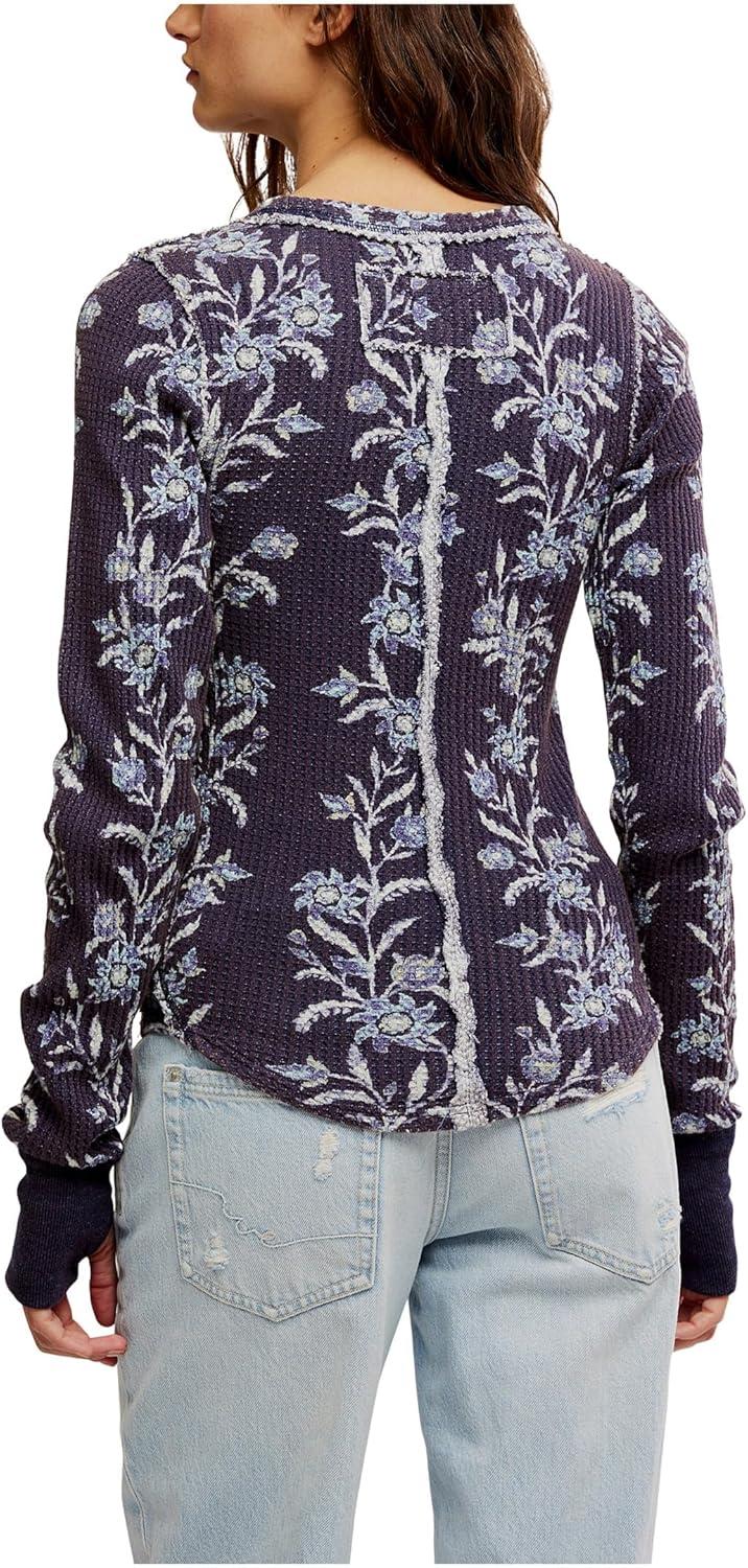 image:imageFree People Womens Pretty Little ThermalBlue ComboFolk Vine