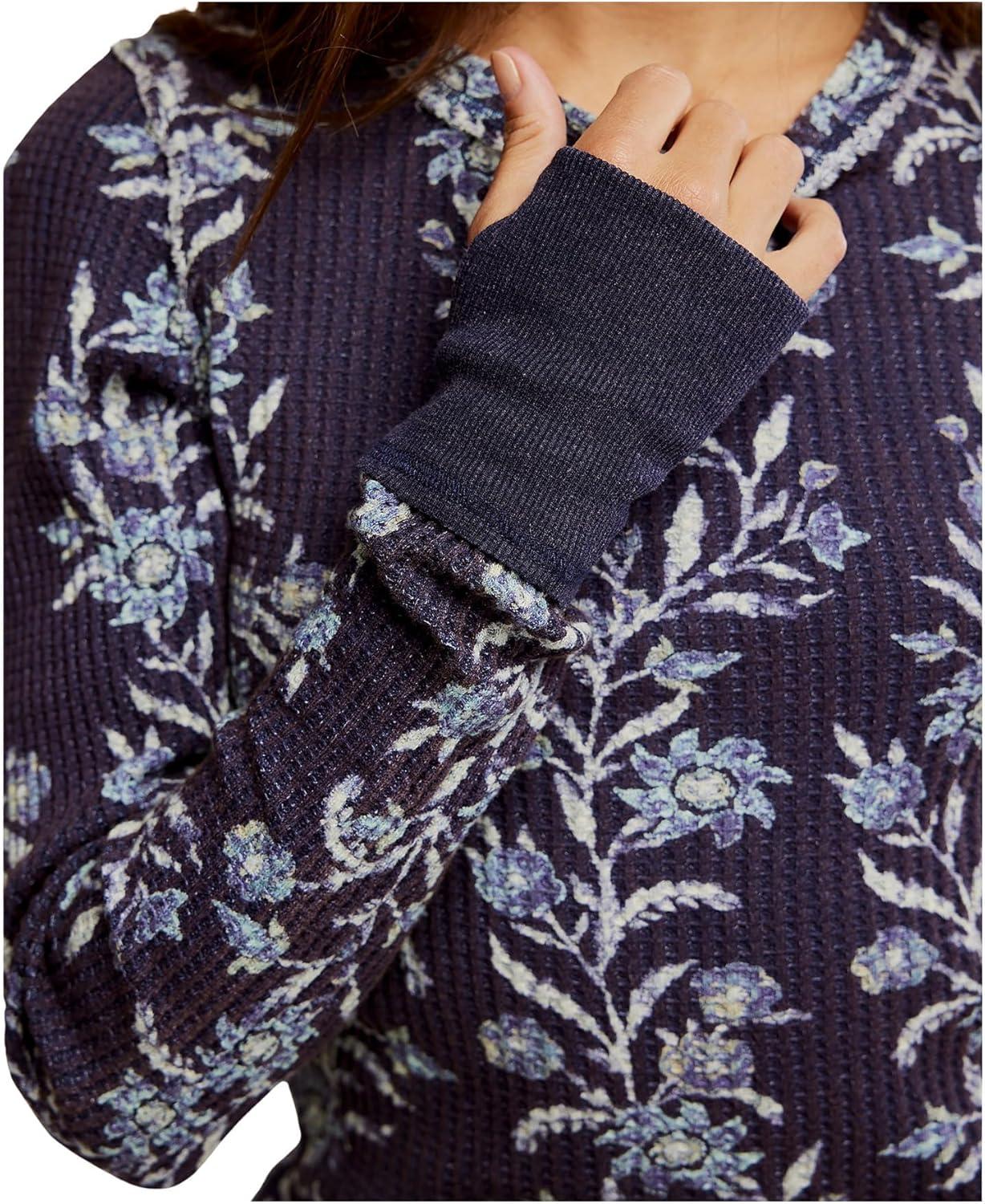 image:imageFree People Womens Pretty Little ThermalBlue ComboFolk Vine
