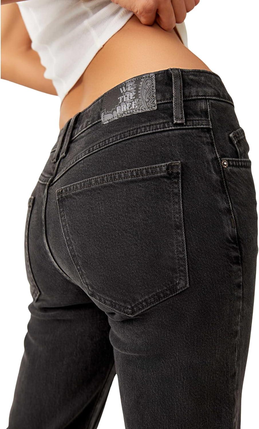 image:imageFree People Womens Risk Taker HighRise Straight Main Squeeze