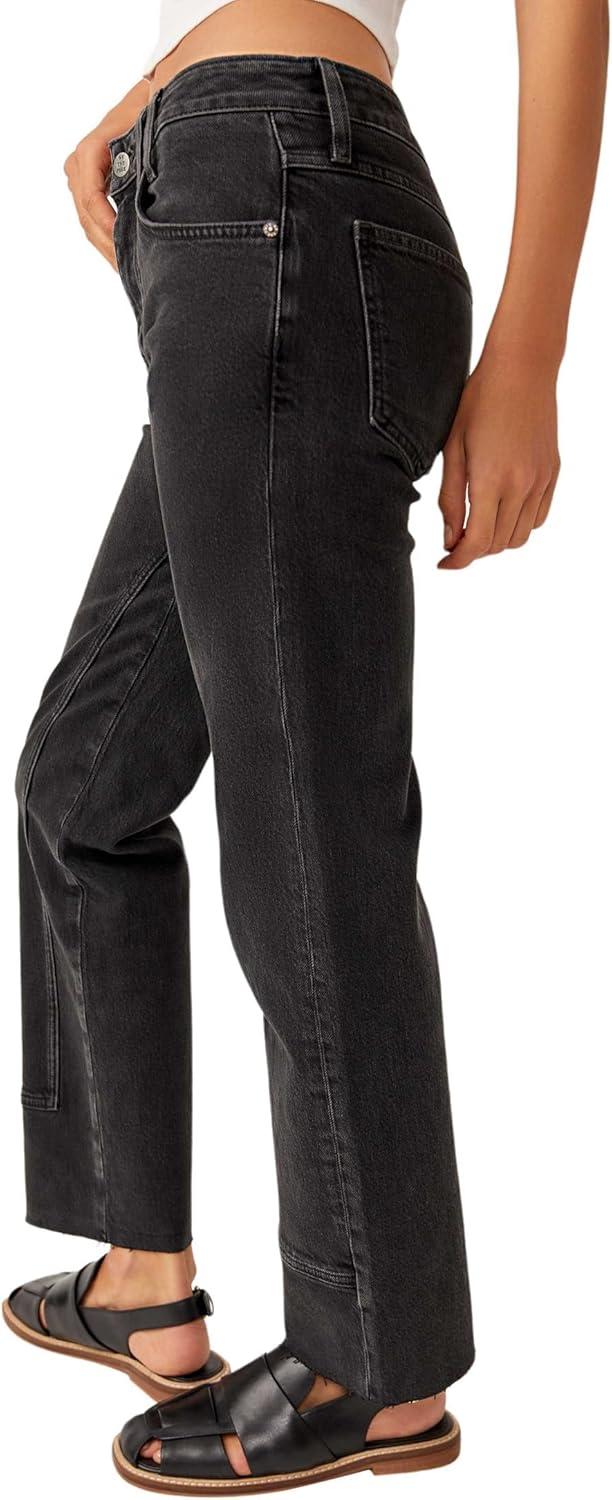 image:imageFree People Womens Risk Taker HighRise Straight Main Squeeze